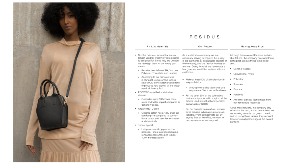 fashion | slow fashion | sustainable fashion | sustainable life | shopping conscious | fashion 2020 | residus official