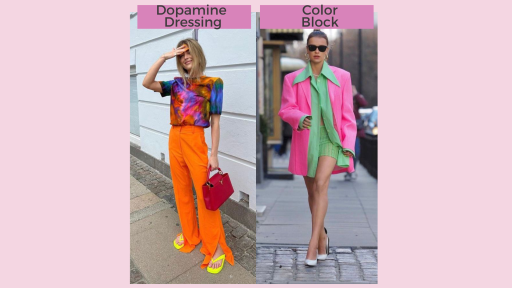 dopamine dress | dopamine dressing | moda 2022 | tendencias de moda | moda 2023 | tendencia cores 2023 | consultoria de estilo | personal stylist | moda pos pandemia | como usar cores