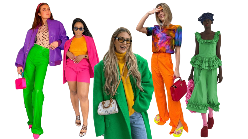dopamine dress | dopamine dressing | moda 2022 | tendencias de moda | moda 2023 | tendencia cores 2023 | consultoria de estilo | personal stylist | moda pos pandemia | como usar cores