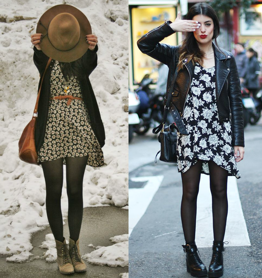 moda | dicas de moda | consultoria de moda | vestidos | vestido floral | inverno 2015 | moda inverno 2015 | moda 2015 | looks inverno | look com vestido floral