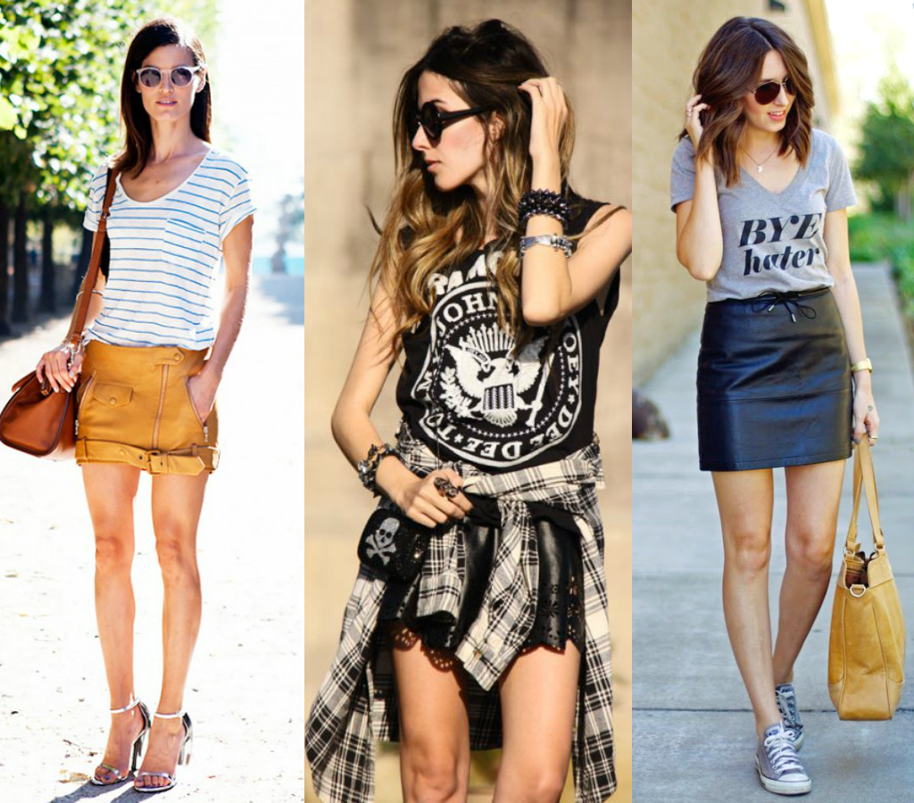moda | moda 2015 | dicas de moda | consultoria de moda | modelos de saia de couro | look com saia de couro | saia de couro | moda inverno 2015 | tendências inverno 2015