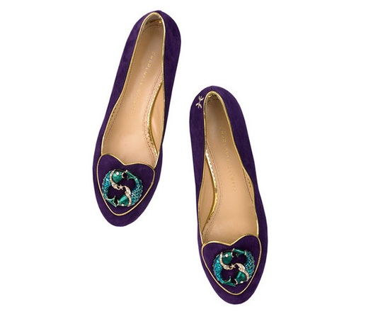 moda | compras | acessórios | sapatos | sapatilhas | Charlotte Olympia | sapatilhas com estampas de signos | moda e astrologia | novidades de moda 2013