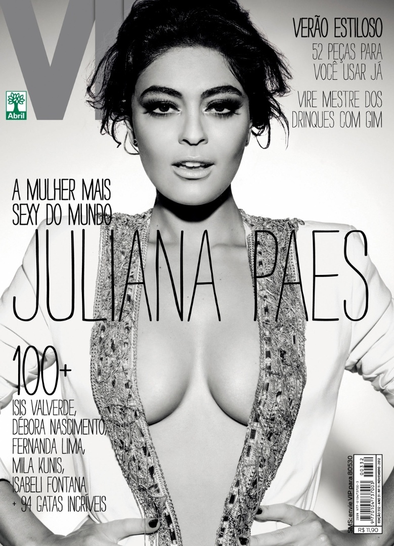 Juliana Paes, a mais sexy segundo a revista VIP, beleza, moda, Juliana Paes, atrizes da Globo, mulher mais sexy do mundo, mulheres bonitas, revista VIP, capa VIP de novembro