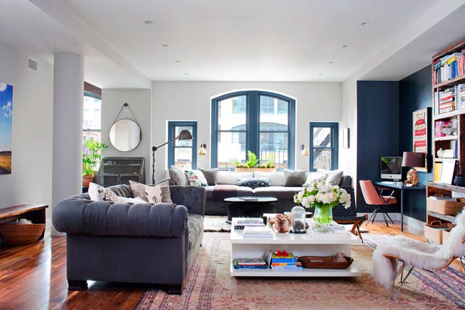 Julianne Moore, decoração, Leslie Fremar, atriz Julianne Moore ajuda a decorar loft de amiga stylist, estilo, como decorar seu apartamento