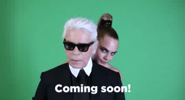 moda | moda 2013 | tendências de sapatos | marcas nacionais | Melissa | estilistas internacionais | parcerias | Karl Lagerfeld | Karl Lagerfeld para Melissa | Cara Delevingne | top models | tops internacionais | Coming Soon: Karl Lagerfeld assina editoria