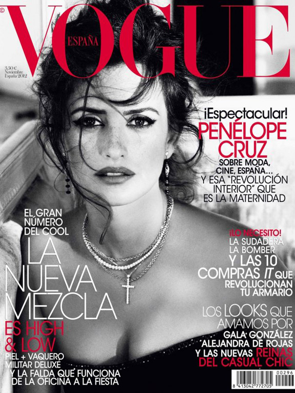 Penélope Cruz na Vogue espanhola, moda, fotos, editoriais, Penélope Cruz para a Vogue Espanha, Penélope Cruz, atrizes famosas, mulheres bonitas, celebridades internacionais