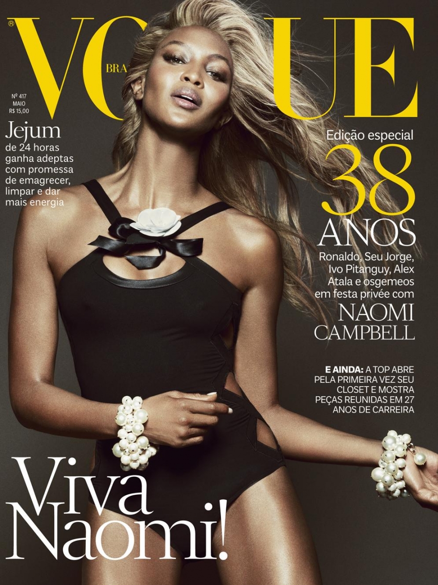 Moda | roupas | roupa | sobre moda | vestido | moda roupa | roupa da moda | revistas | Vogue | Vogue Brasil | capas da Vogue | Naomi Campbell | modelos | modelo famosa | modelo negra | modelo que parece Beyoncé