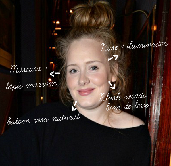blog de moda | beleza | sobre beleza | cosméticos | maquiagem | make up | make ar de saúde | Adele | Adele make up | pele do rosto de Adele | make natural