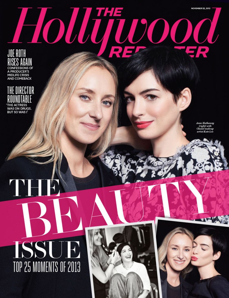 blog de moda | beleza | maquiagem | make up | The Hollywood Reporter | revistas de maquiagem | Anne Hathaway | maquiagem das famosas | beauty artists | editorial da The Hollywood reporter