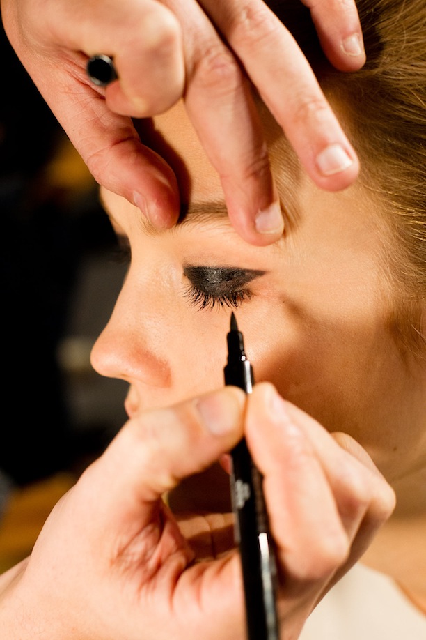 blog de moda | beleza | sobre beleza | make up | maquiagem | delineador | olhos delineados | NYFW | Rag & Bone | mode 2014 NYFW winter 2014