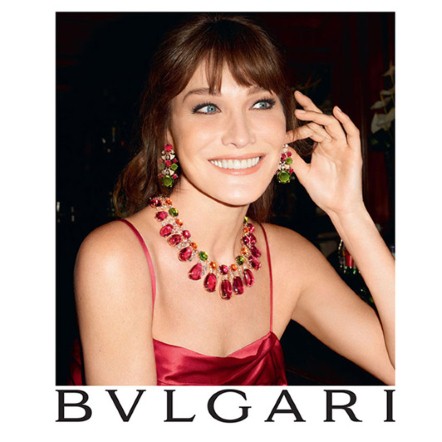 blog de moda | sobre moda | compras | moda | jóias | acessórios | moda 2013 | campanhas de moda | Bulgari | marcas internacionais | Carla Bruni para Bulgari