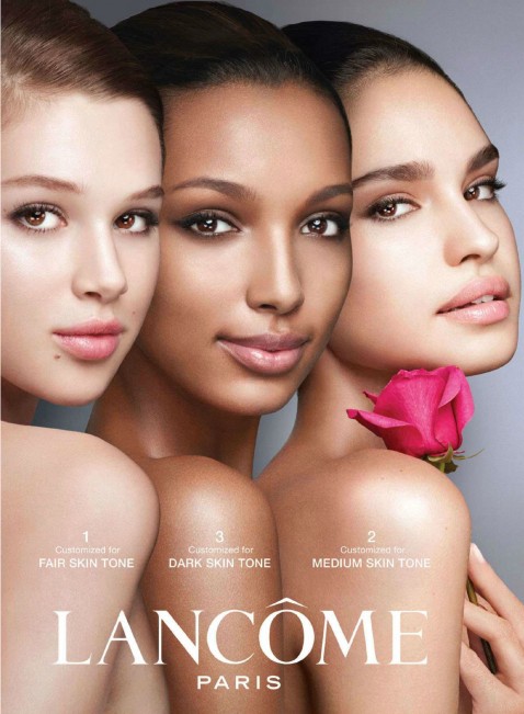 blog de moda | moda | campanhas | sobre moda | Lancôme | beleza | marcas de produtos de beleza | modelo brasileira faz campanha da Lancôme
