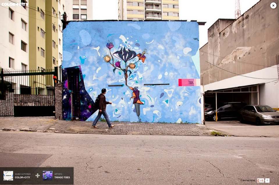 blog de moda | entretenimento | arte | muros pintados | projeto Color City | arte de rua | moda | cultura