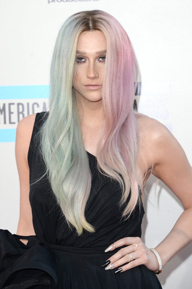 blog de moda | beleza | sobre beleza | cabelos | pintando os cabelos | cabelos coloridos | cabelo azul | Kesha | Demi Lovato | Rihanna | cabelos das famosas