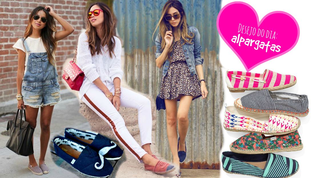 moda | verão 2015 | alpargatas | sapatos | sapatos de verão | como usar alpargatas | modelos de alpargatas | Desejo do dia