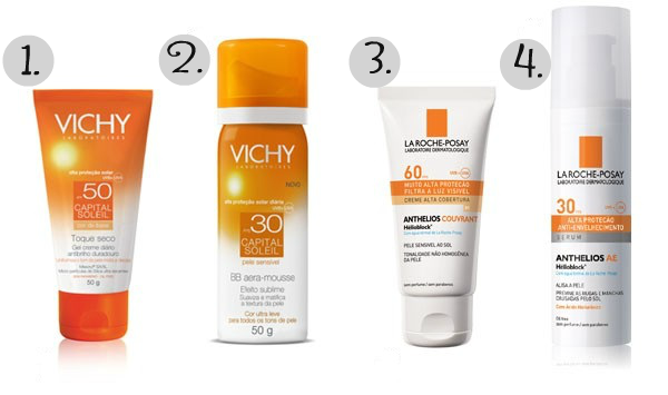 blog de moda | beleza | sobre beleza | produtos para a pele do rosto | protetor Solar para o rosto | protetor solar Vichy | protetor solar La Roche Posay