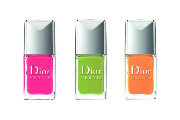 Dior lança novos esmaltes para o verão, cores fluo, moda, verão 2013, esmaltes, Dior, unhas para o verão 2013