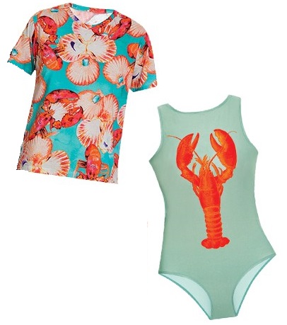 blog de moda | moda | estampas | verão 2014 | moda 2014 | tendências verão 2014 | estampa de lagosta | lobster print