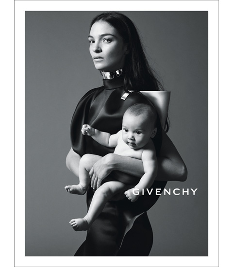 moda | grifes internacionais | Givenchhy | campanha Givenchy 2013 | campanha de Natal Givenchy | modelos | Mariacarlo Bosconi | Marialucas | top Mariacarlo interpreta santa mãe na campanha da Givenchy