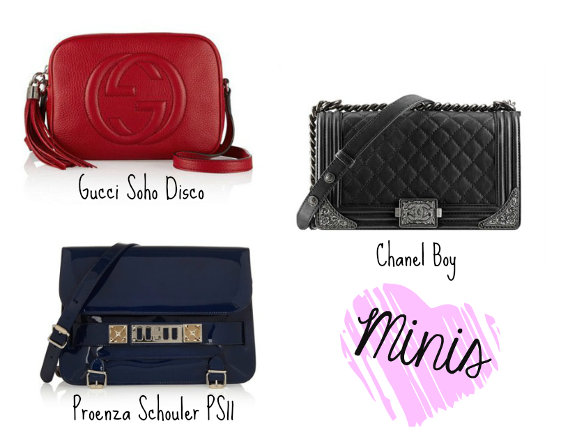 moda | bolsas | acessórios | compras | it bags | as bolsas que são hit da temporada de 2014 | it bags 2014 | moda inverno 2014 | minibolsa | maxibolsa | Celine | Prada | Proenza Schouler | Saint Laurent | Céline | Chanel