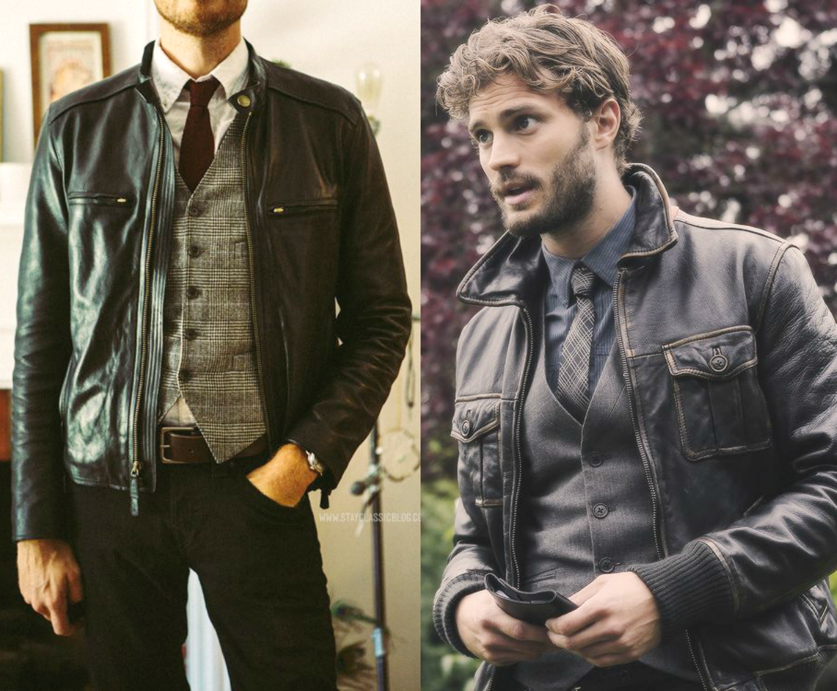 moda | moda masculina | moda masculina 2015 | jaquetas masculinas | jaqueta de couro com gravata | jaqueta de couro | jaqueta perfecto masculina