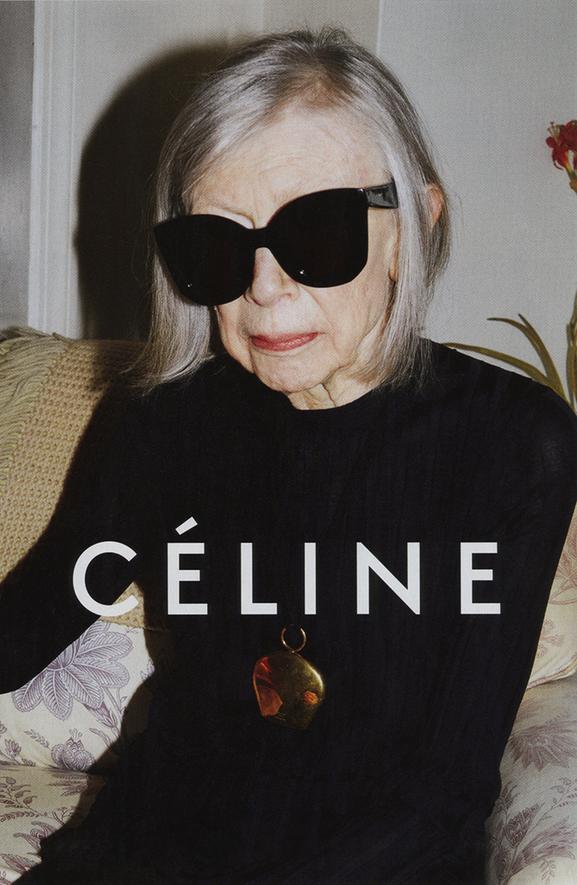 entretenimento | moda | famosos | grifes internacionais | garotas-propagandas | Céline | nova musa da Céline | notícias de moda | moda 2015 | campanha Céline 2015 | Céline campaign 2015 Joan Didion