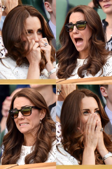 entretenimento | noticias do dia | famosos | Kate Middleton | jogo de Andy Murray em Wimbledon | duquesa de Cambridge | Kate Middleton assiste à partida de tênis