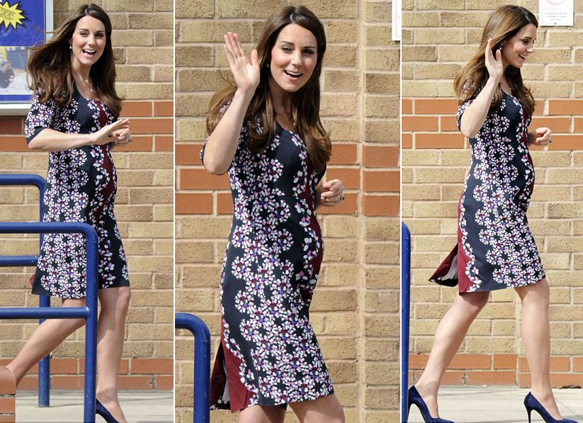 Entretenimento | celebridades | fofocas de celebridades | Kate Middleton | Duquesa de Cambridge | Kate Middleton está grávida | kate middleton vestido | looks das celebridades | looks para grávida | looks de grávida