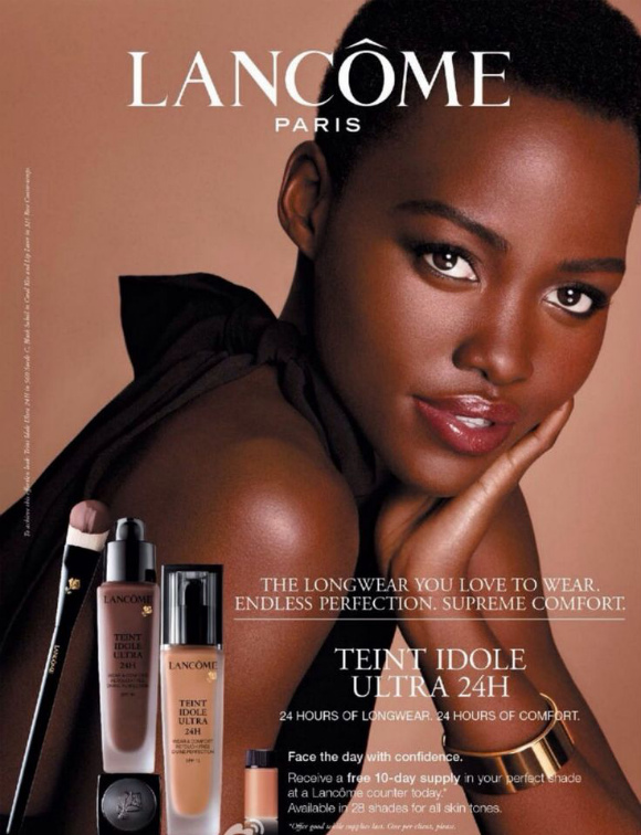 beleza | maquiagem | make up | Lancôme | Lupita Nyongo | Lupita embaixadora da Lancôme | Lupita Nyongo para Lancôme