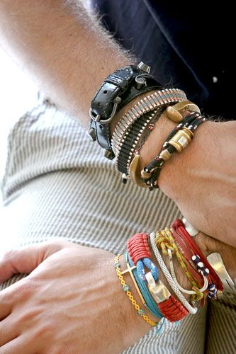 moda | moda masculina | pulseiras | moda para homens | pulseiras para homens | moda masculina 2015 | moda masculina verão 2015 | como usar pulseira masculina