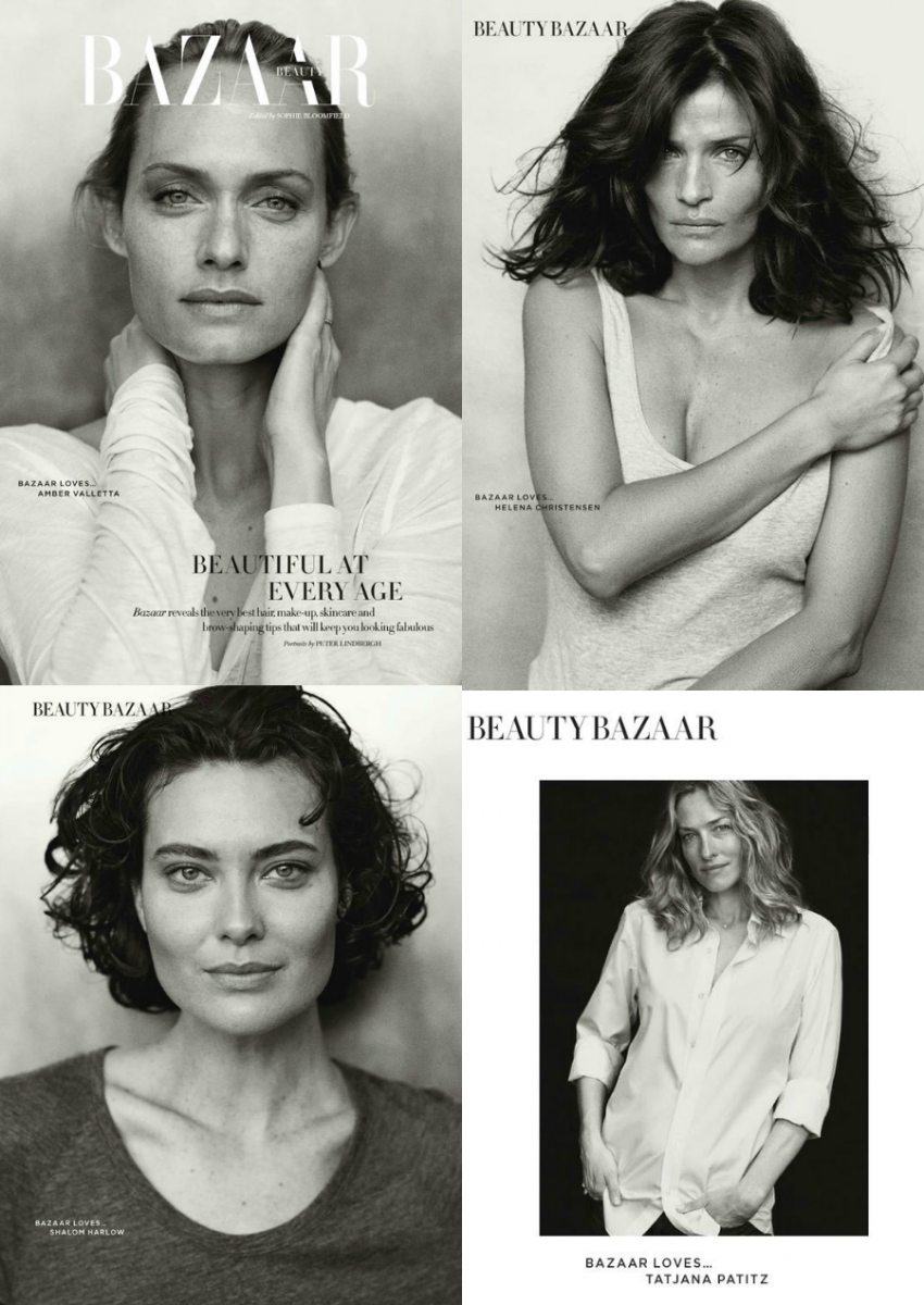moda | revistas | revistas de moda | Harpers Bazaar | beleza madura | beleza em qualquer idade | modelos mais velhas | preferência por modelos maduras | dicas de rejuvenescimento