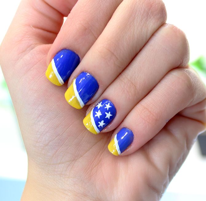 beleza | unhas | esmaltes | nail art | unhas artísticas | unhas decoradas | unha verde a amarela | unhas do Brasil | unhas decoradas para a Copa | nail art para a Copa