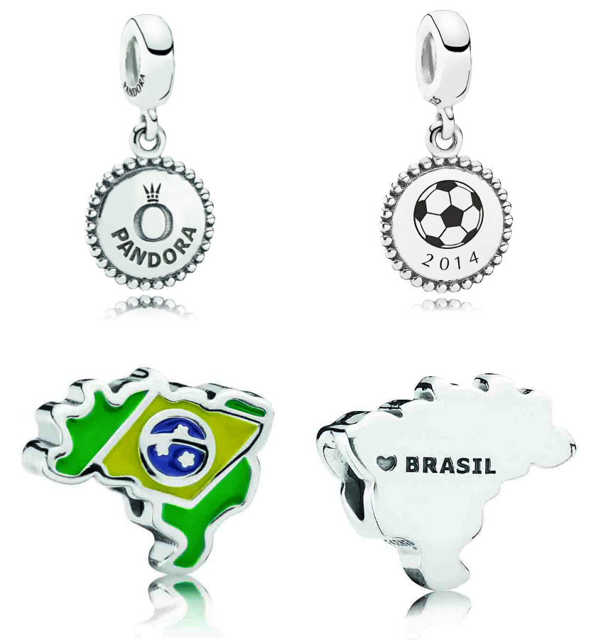 compras | moda | jóias | Pandora | acessórios | especial Copa do Mundo 2014 | copa 2014 | World Cup 2014 | novidades de acessórios