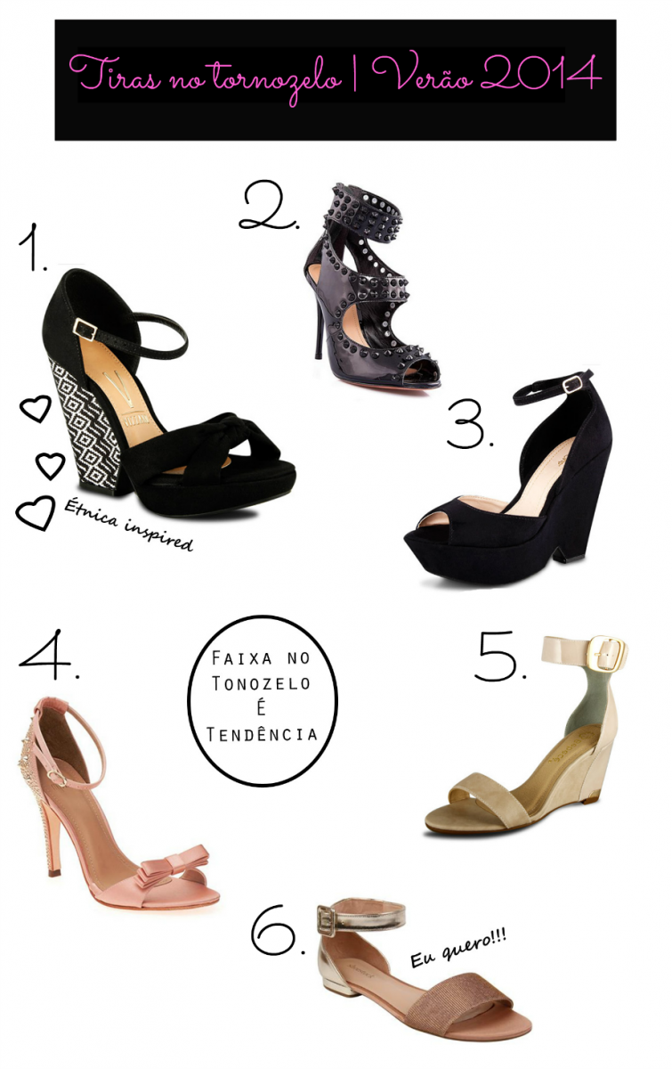 blog de moda  | moda | dica da leitora | sapatos verão 2014 | moda 2014 | como usar sandálias do verão 2014 | sandálias com tira no tornozelo | sapatos com tira no tornozelo | sapatos com faixa no tornozelo