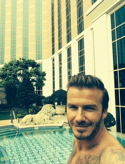 entretenimento | famosos | celebridades | David Beckham | selfie | fotos selfie | celebridades que postam selfie